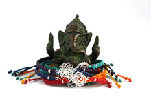 Load image into Gallery viewer, Chakra Didi macrame 7 bracelet set