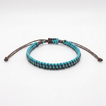 Load image into Gallery viewer, two-tone macrame bracelet