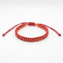 Load image into Gallery viewer, two-tone macrame bracelet