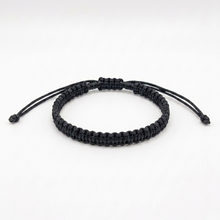 Load image into Gallery viewer, two-tone macrame bracelet
