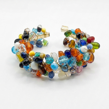 Load image into Gallery viewer, Glass Bead Bangle