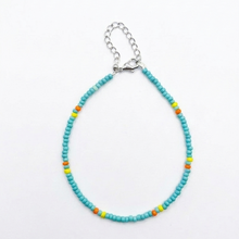Load image into Gallery viewer, Glass Beaded Anklet