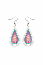 Load image into Gallery viewer, Tear Drop Bead Earrings