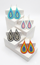 Load image into Gallery viewer, Tear Drop Bead Earrings
