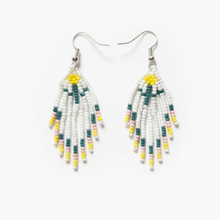Load image into Gallery viewer, Seed-Bead Dangle Earrings