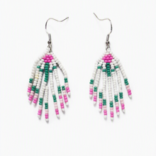 Load image into Gallery viewer, Seed-Bead Dangle Earrings