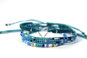 Bracelet 3 pack Turquoise Oceans SRN003
