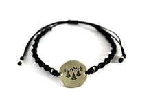 Load image into Gallery viewer, Globetrotter &quot;Forest&quot; macrame bracelet