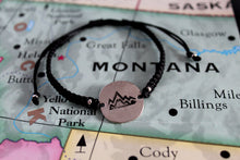 Load image into Gallery viewer, Globetrotter &quot;mountain&quot; macrame bracelet