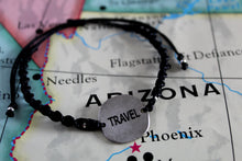 Load image into Gallery viewer, Globetrotter &quot;travel&quot; macrame bracelet