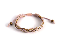 Load image into Gallery viewer, Braid bracelet T145 mauve