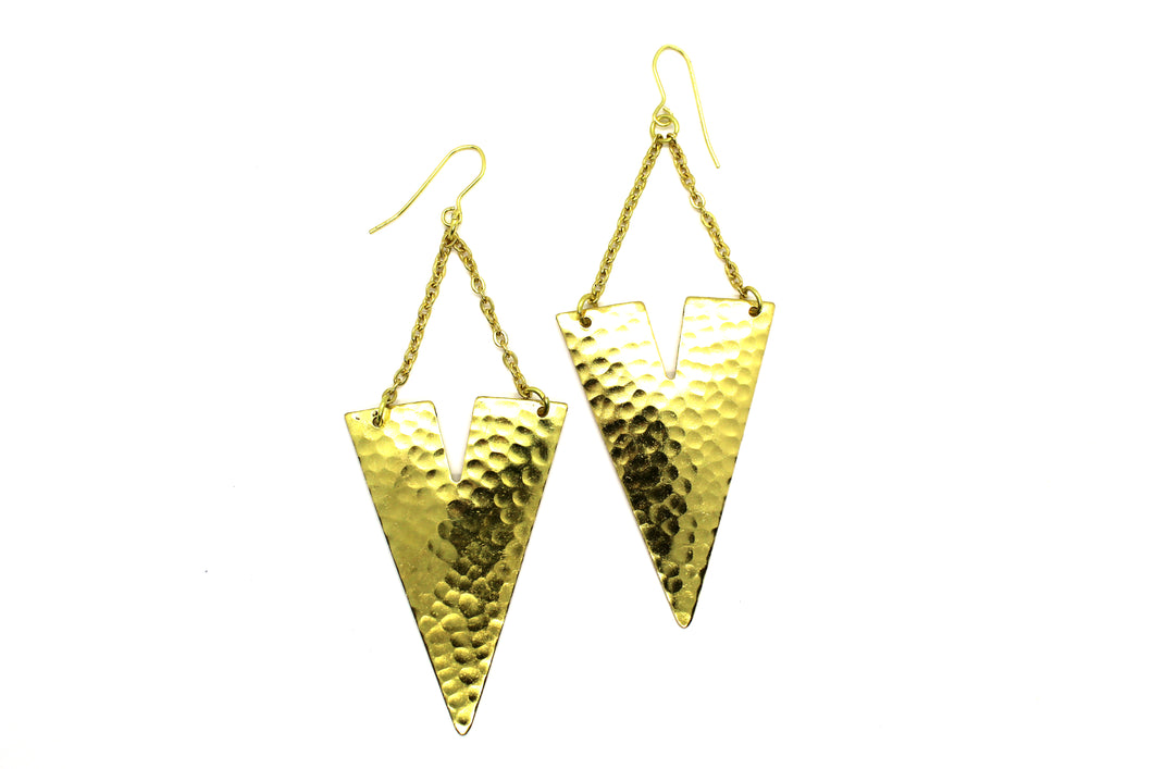 Queen Vee earrings ARA001G