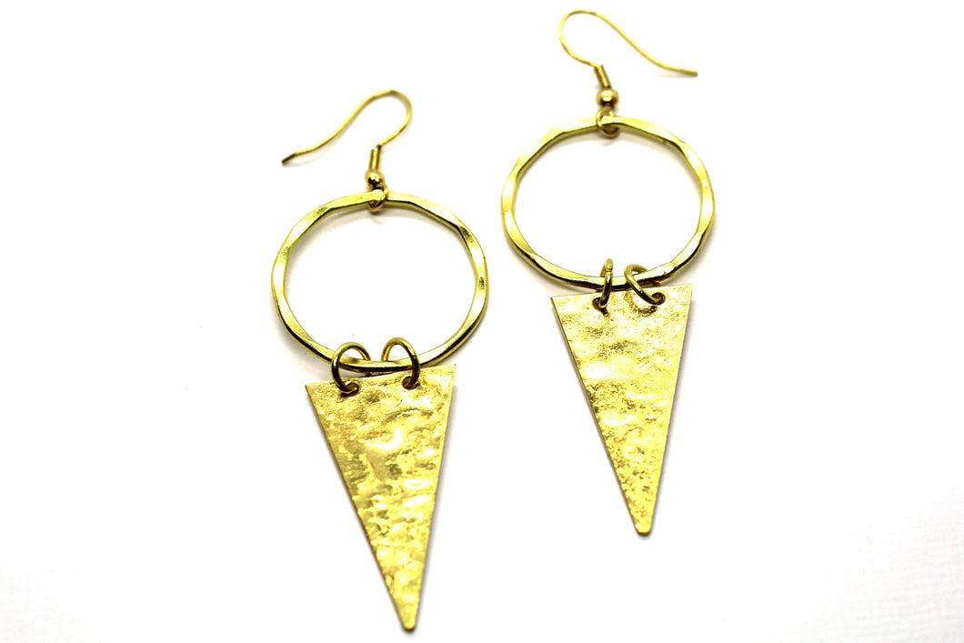 Arrowhead earrings GRI001