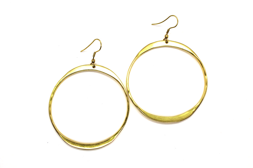 Hoola Hoop earrings  GRI004G