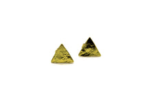 Load image into Gallery viewer, Golden Triangle Studs RAS030G