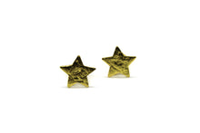 Load image into Gallery viewer, Star stud earrings RAS026G
