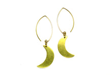 Load image into Gallery viewer, Half Moon Dangle earrings  NAJ302G