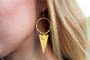 Arrowhead earrings GRI001