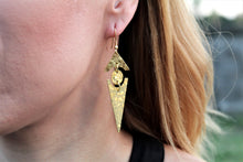 Load image into Gallery viewer, Spear earrings RAS018G