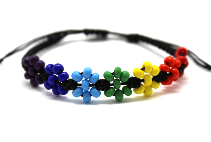 Bracelet Rainbow daisies