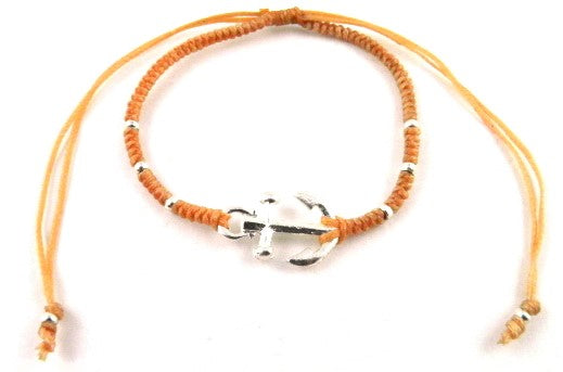 SR777 peach Anchor bracelet