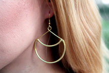 Load image into Gallery viewer, Hollow Moon earrings  RAS049G